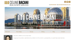 Desktop Screenshot of celinebacani.com